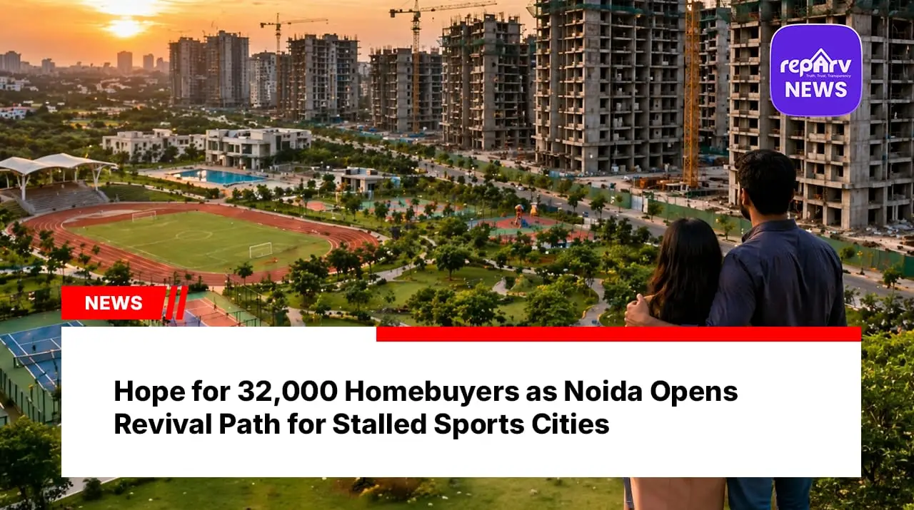 Hope for 32,000 Homebuyers as Noida Opens Revival Path for Stalled Sports Cities